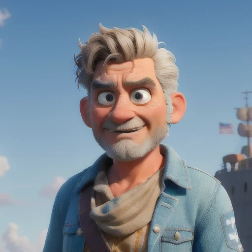 Silberlocke Samson