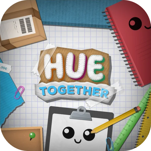 Title screen for Hue Together.